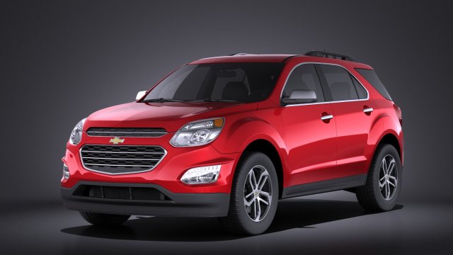 Chevrolet Equinox 2016 vray Modelo 3D .c4d .max .obj .3ds .fbx .stl .blend