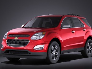 Chevrolet Equinox 2016 vray 3D Model