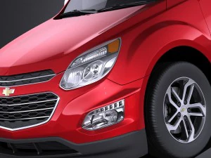 Chevrolet Equinox 2016 vray 3D Model