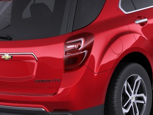 Chevrolet Equinox 2016 vray Modelo 3D