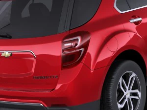 Chevrolet Equinox 2016 vray 3D Model