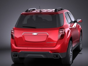 Chevrolet Equinox 2016 vray Modelo 3D