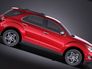 Chevrolet Equinox 2016 vray Modelo 3D