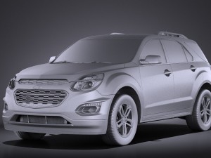 Chevrolet Equinox 2016 vray Modelo 3D