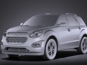 Chevrolet Equinox 2016 vray 3D Model