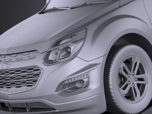 Chevrolet Equinox 2016 vray Modelo 3D