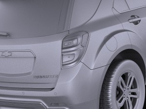 Chevrolet Equinox 2016 vray Modelo 3D