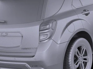 Chevrolet Equinox 2016 vray 3D Model