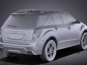 Chevrolet Equinox 2016 vray Modelo 3D
