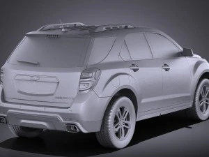 Chevrolet Equinox 2016 vray 3D Model
