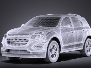 Chevrolet Equinox 2016 vray Modelo 3D