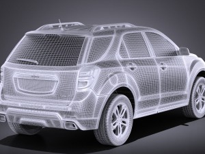 Chevrolet Equinox 2016 vray Modelo 3D