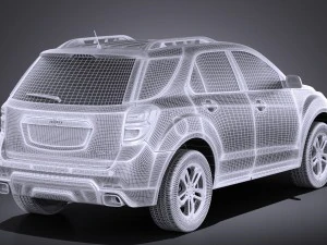 Chevrolet Equinox 2016 vray 3D Model