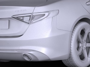 Alfa Romeo Giulia 2016 Modelo 3D