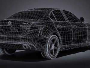 Alfa Romeo Giulia 2016 3D Model