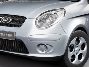 Kia Picanto 2009 3D Model