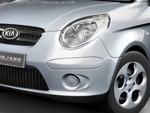 Kia Picanto 2009 3D Model