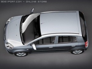 Kia Picanto 2009 3D Model