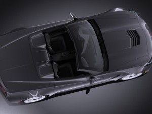 Chevrolet Corvette C7 Stingray Conv 2014 vray Modello 3D