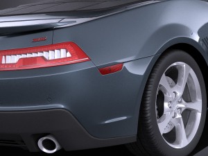 Chevrolet camaro ss convertible 2014 vray Modèle 3D