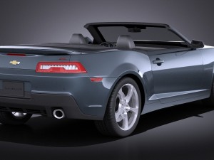 Chevrolet camaro ss convertible 2014 vray Modèle 3D