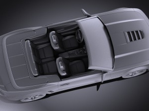 Chevrolet camaro ss convertible 2014 vray Modèle 3D