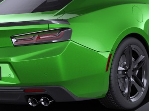 Chevrolet Camaro LT1 2017 vray 3D-Modell