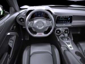 Chevrolet Camaro LT1 2017 vray 3D-Modell