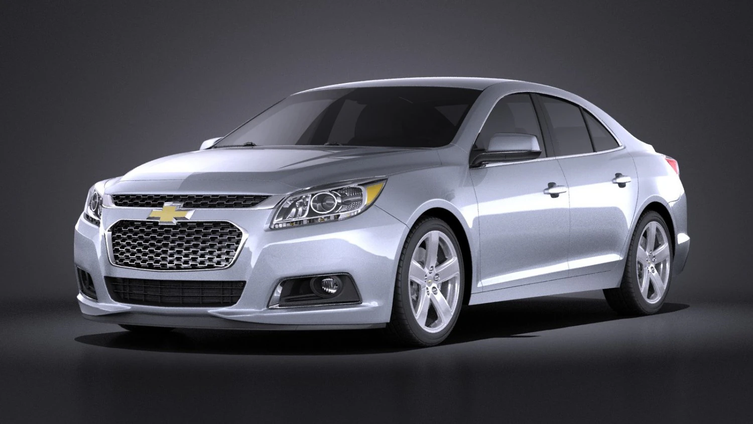 Chevrolet Malibu 2014 vray 3D Model .c4d .max .obj .3ds .fbx .stl .blend 