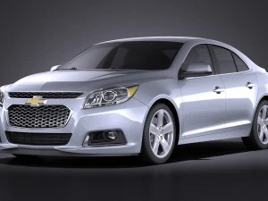 Chevrolet Malibu 2014 vray 3D Model