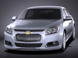 Chevrolet Malibu 2014 vray 3D मॉडल