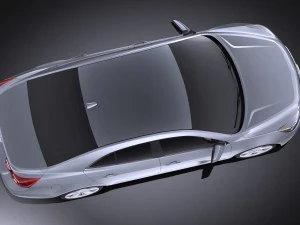 Chevrolet Malibu 2014 vray 3D Model