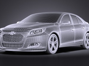 Chevrolet Malibu 2014 vray 3D मॉडल