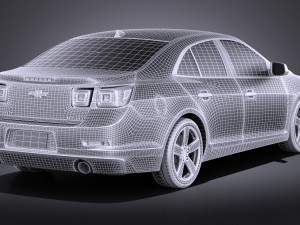 Chevrolet Malibu 2014 vray 3D मॉडल