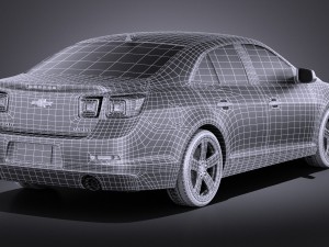 Chevrolet Malibu 2014 vray 3D मॉडल