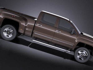 Chevrolet Silverado HD 2015 vray Modello 3D