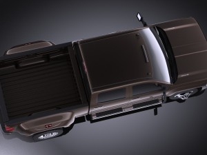 Chevrolet Silverado HD 2015 vray Modello 3D