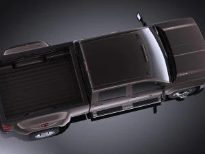 शेवरले सिल्वरैडो एचडी 2015 लॉन्ग वेरे 3D मॉडल