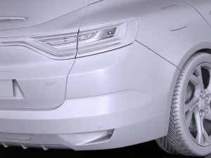 Renault Megane Estate 2017 Modelo 3D