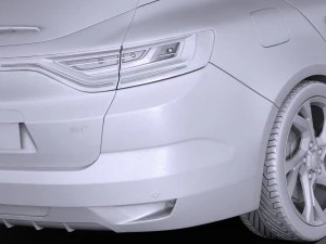 Renault M&eacute;gane Estate 2017 Modelo 3D
