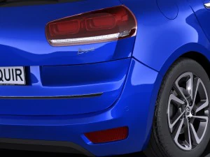 Citroen C4 Picasso 2017 3D Model