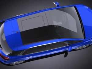Citroen C4 Picasso 2017 3D Model