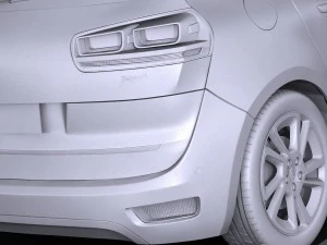 Citroen C4 Picasso 2017 3D Model