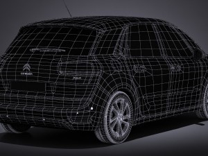 Citroen C4 Picasso 2017 Modelo 3D