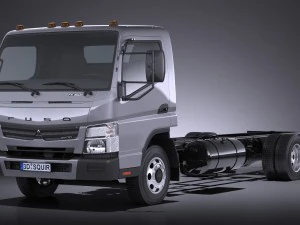 Sasis Mitsubishi Fuso 2016 Model 3D