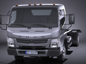 Mitsubishi Fuso Chassis 2016 3D मॉडल