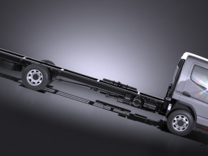 Mitsubishi Fuso Chassis 2016 3D मॉडल