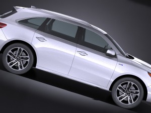 Acura MDX 2017 Modelo 3D