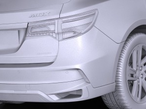 Acura MDX 2017 Modelo 3D