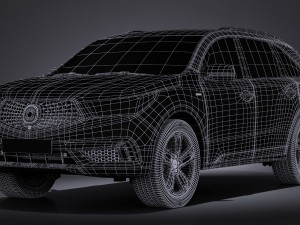 Acura MDX 2017 Modelo 3D
